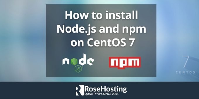 Как установить node js centos 7