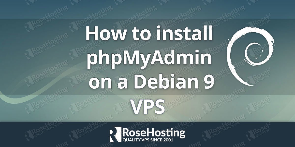 install phpmyadmin debian