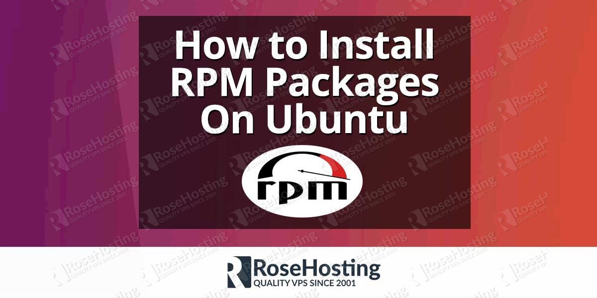 rpm ubuntu