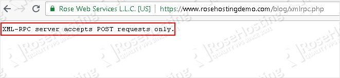 What Is Wordpress Xml Rpc And How To Stop An Attack Rosehosting Images, Photos, Reviews