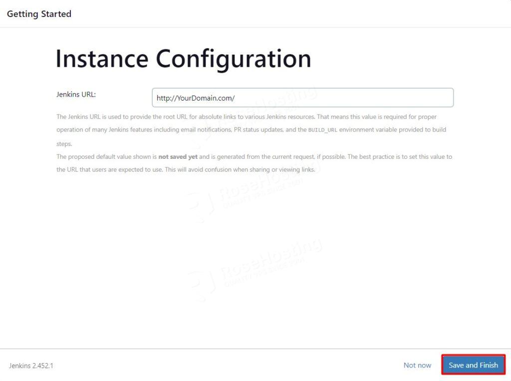 Configure your Jenkins Instance