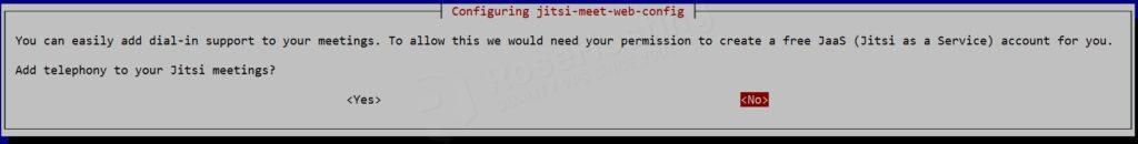 configuring Jitsi meet on Debian 12