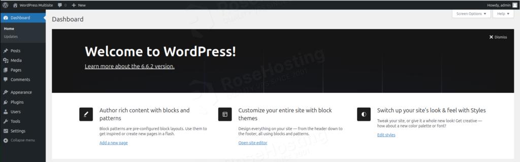 Welcome to WordPress