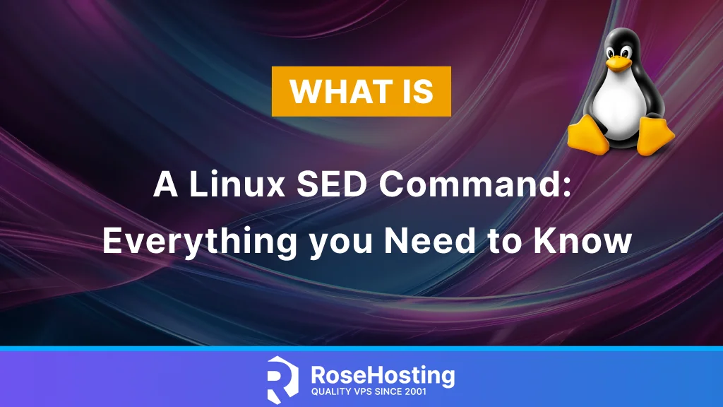 What is Linux SED Command?