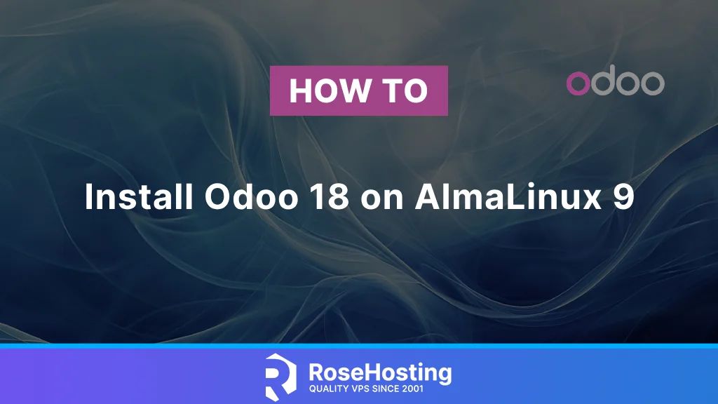 How to install Odoo 18 on AlmaLinux 9