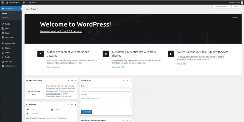 How to Install WordPress with LEMP on Ubuntu 24.04