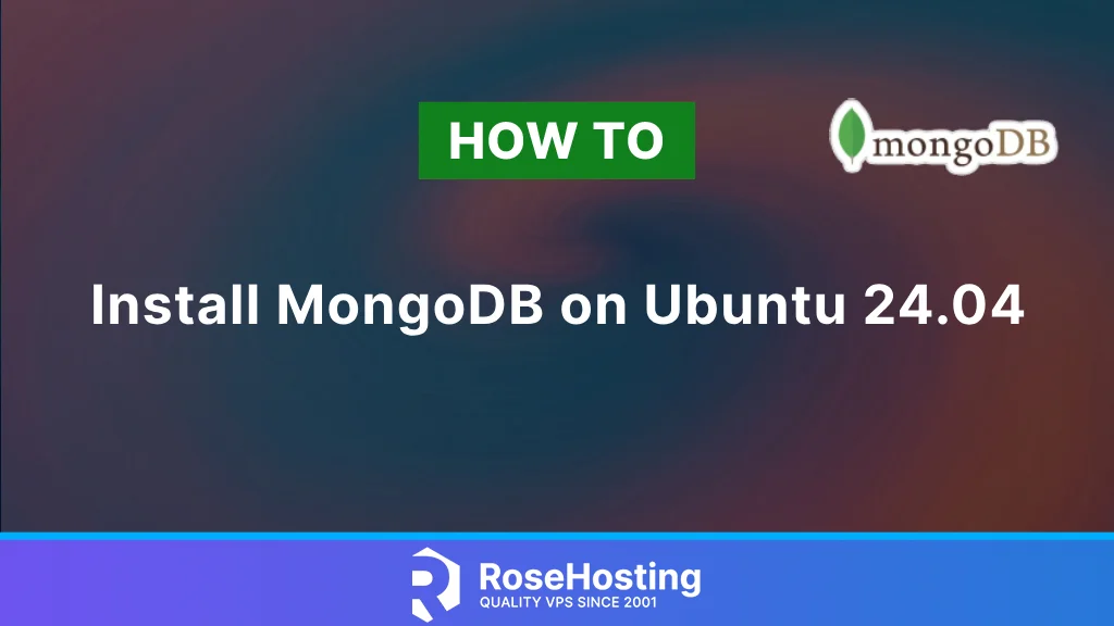 How to install mongodb on ubuntu 24.04