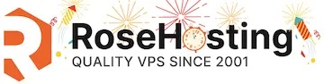 RoseHosting New Year Logo