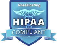 HIPAA Compliant Hosting Badge RoseHosting